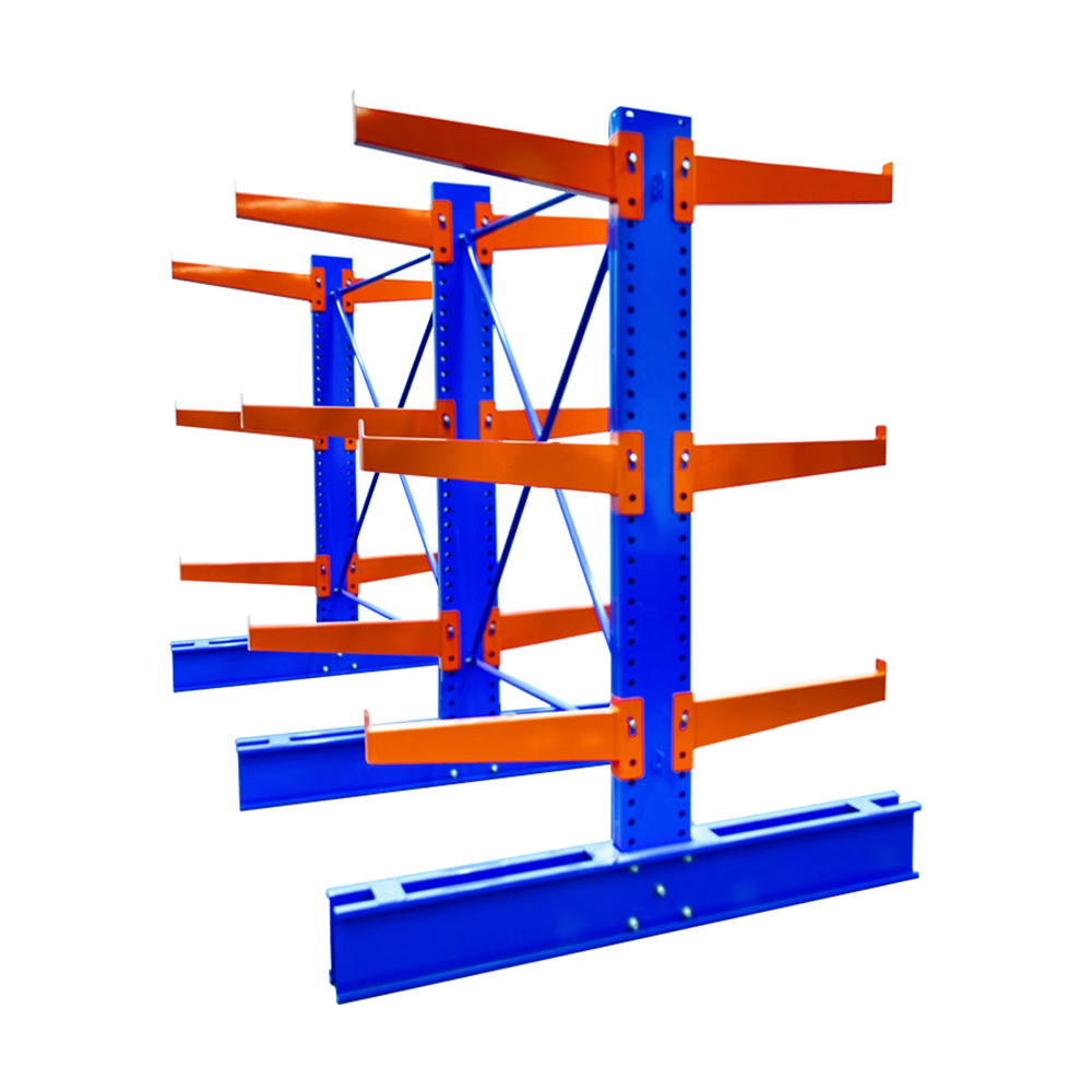 Prateleira cantilever para armazenamento de armazém industrial de alta resistência Prateleira cantilever para armazenamento de armazém industrial de alta resistência
