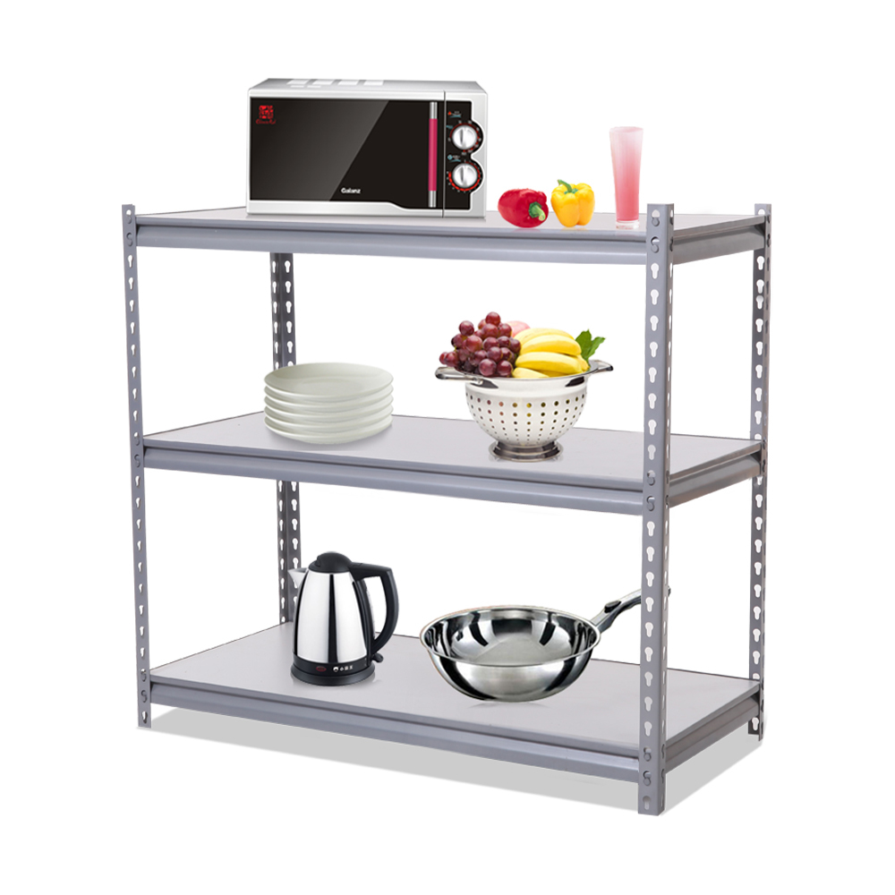 Rack de armazenamento de metal ajustável de 5 camadas para casa, escritório e armazém Rack de armazenamento de metal ajustável de 5 camadas para casa, escritório e armazém
