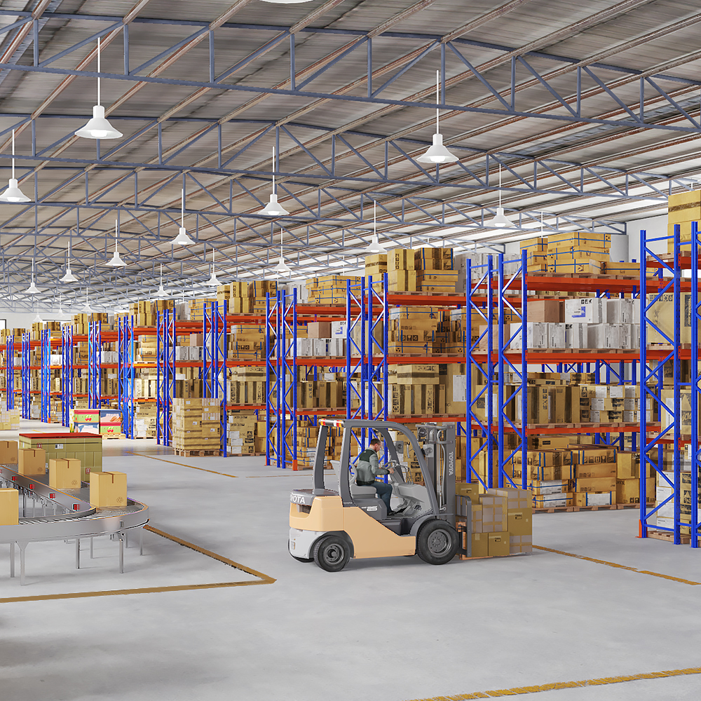 Sistemas de prateleiras de armazenamento de paletes para serviços pesados, rack de empilhamento