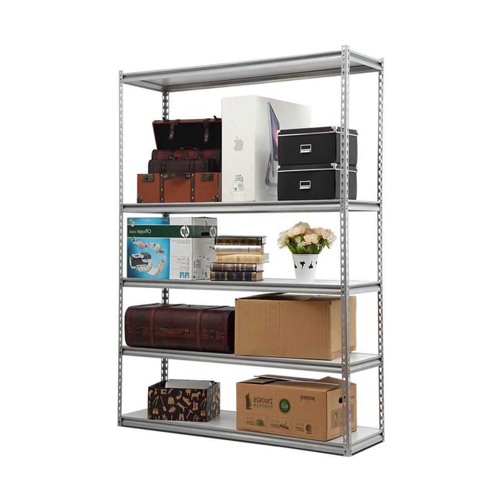 Rack de armazenamento de metal ajustável de 5 camadas para casa, escritório e armazém Rack de armazenamento de metal ajustável de 5 camadas para casa, escritório e armazém