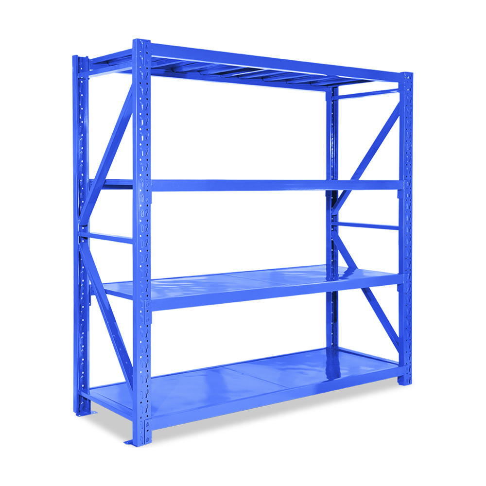 Rack de armazenamento de aço resistente para armazenamento de armazém industrial Rack de armazenamento de aço resistente para armazenamento de armazém industrial